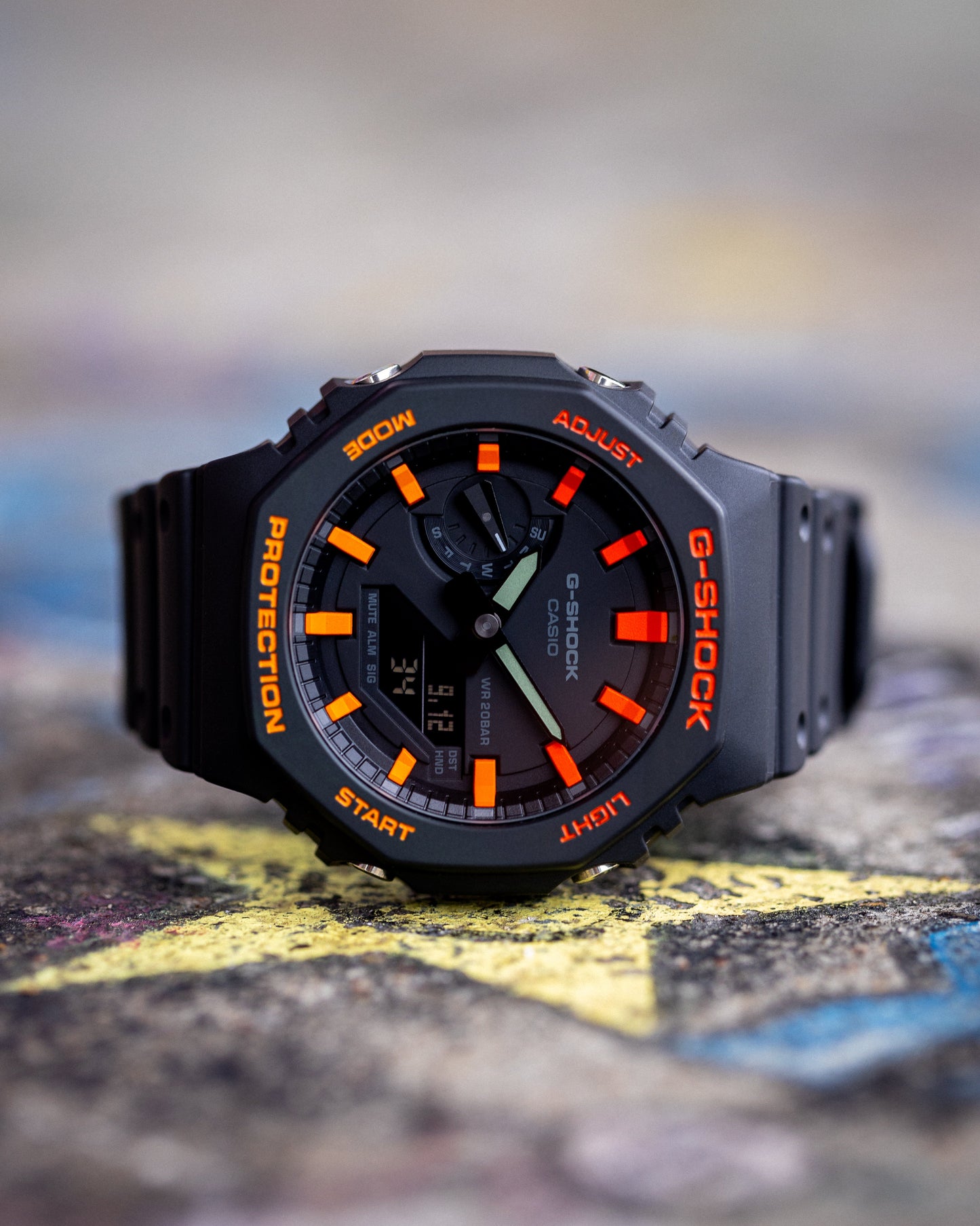 G-Shock CasiOak Lava