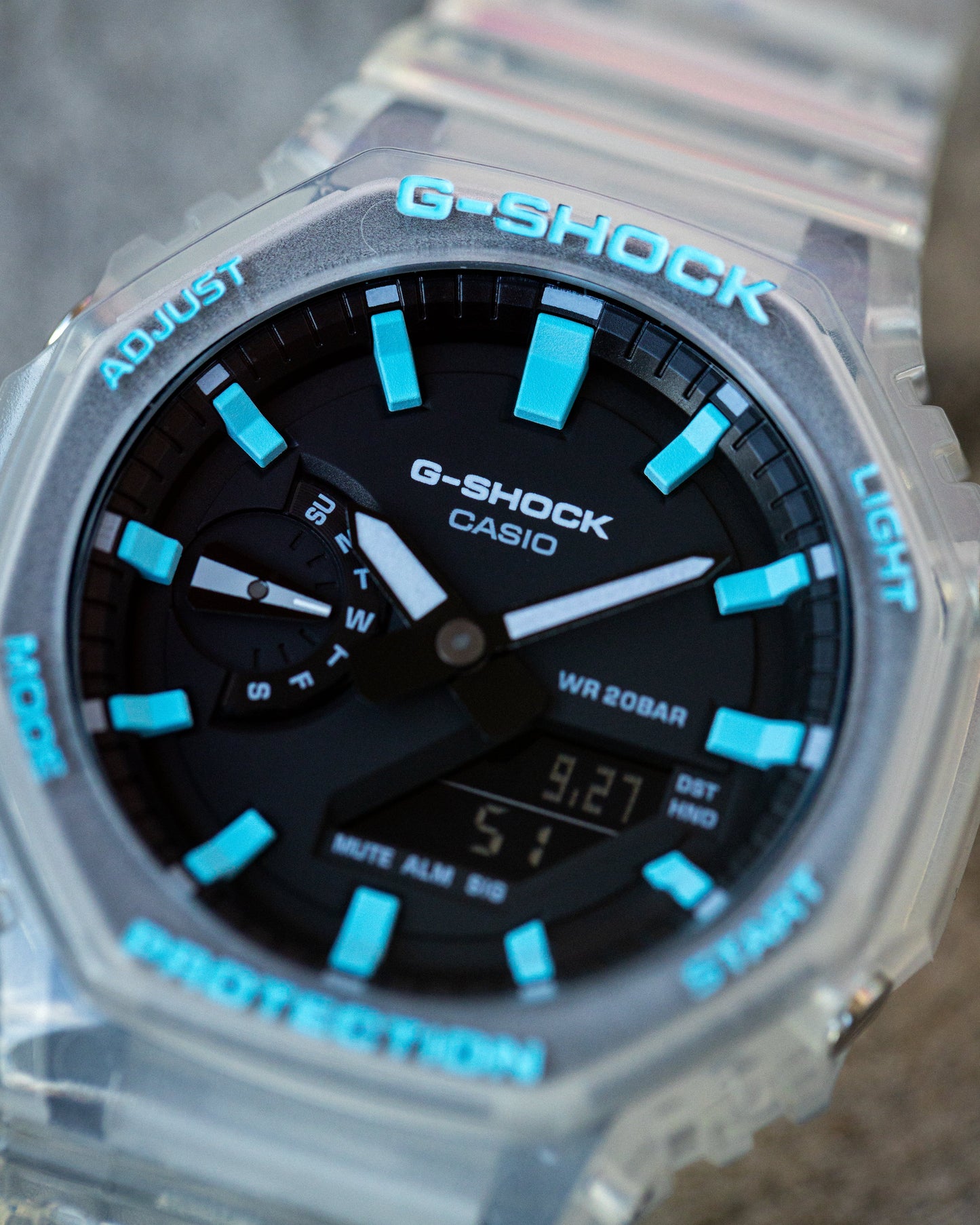 G-Shock CasiOak JellyFish Caribbean Blue