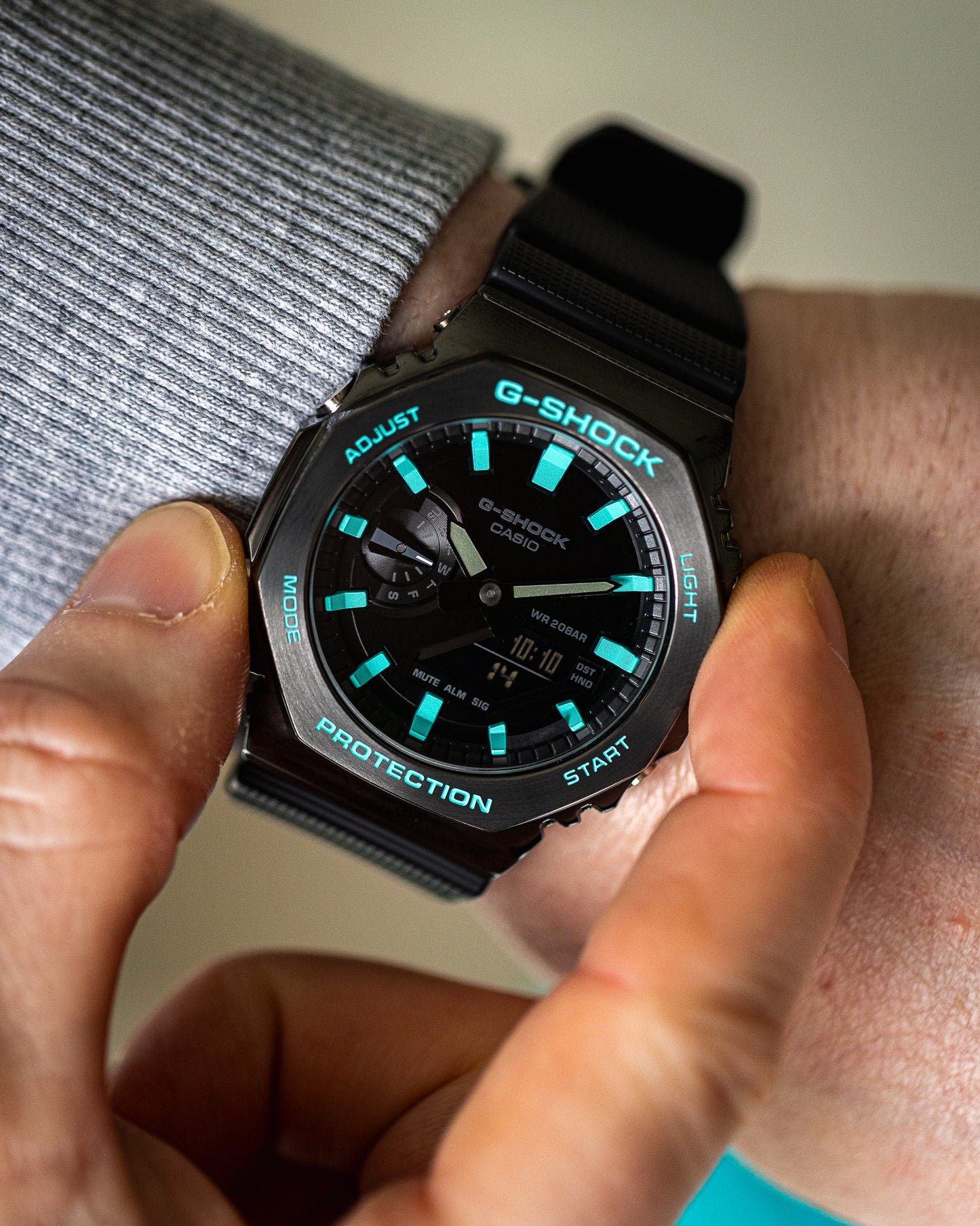 G-Shock CasiOak Blackout Metal Tiffany