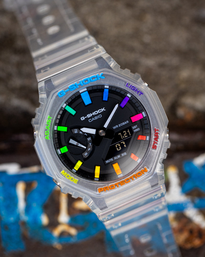 G-Shock CasiOak JellyFish Rainbow