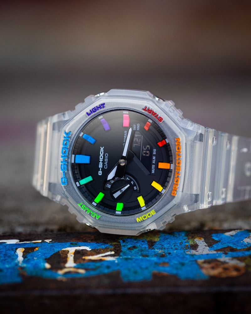 G-Shock CasiOak JellyFish Rainbow
