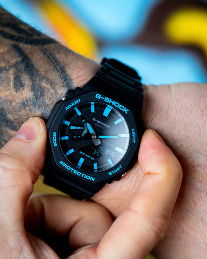 G-Shock CasiOak Black Miami Blue