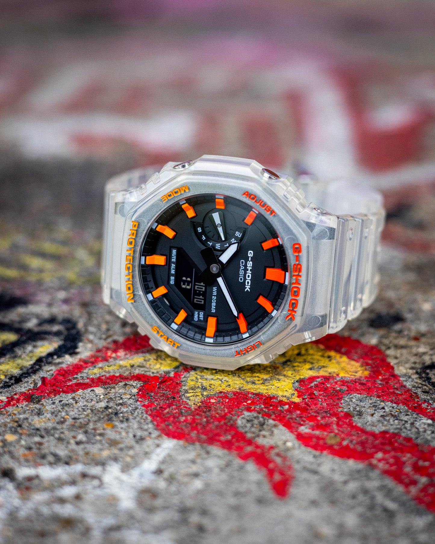 G-Shock CasiOak JellyFish Lava