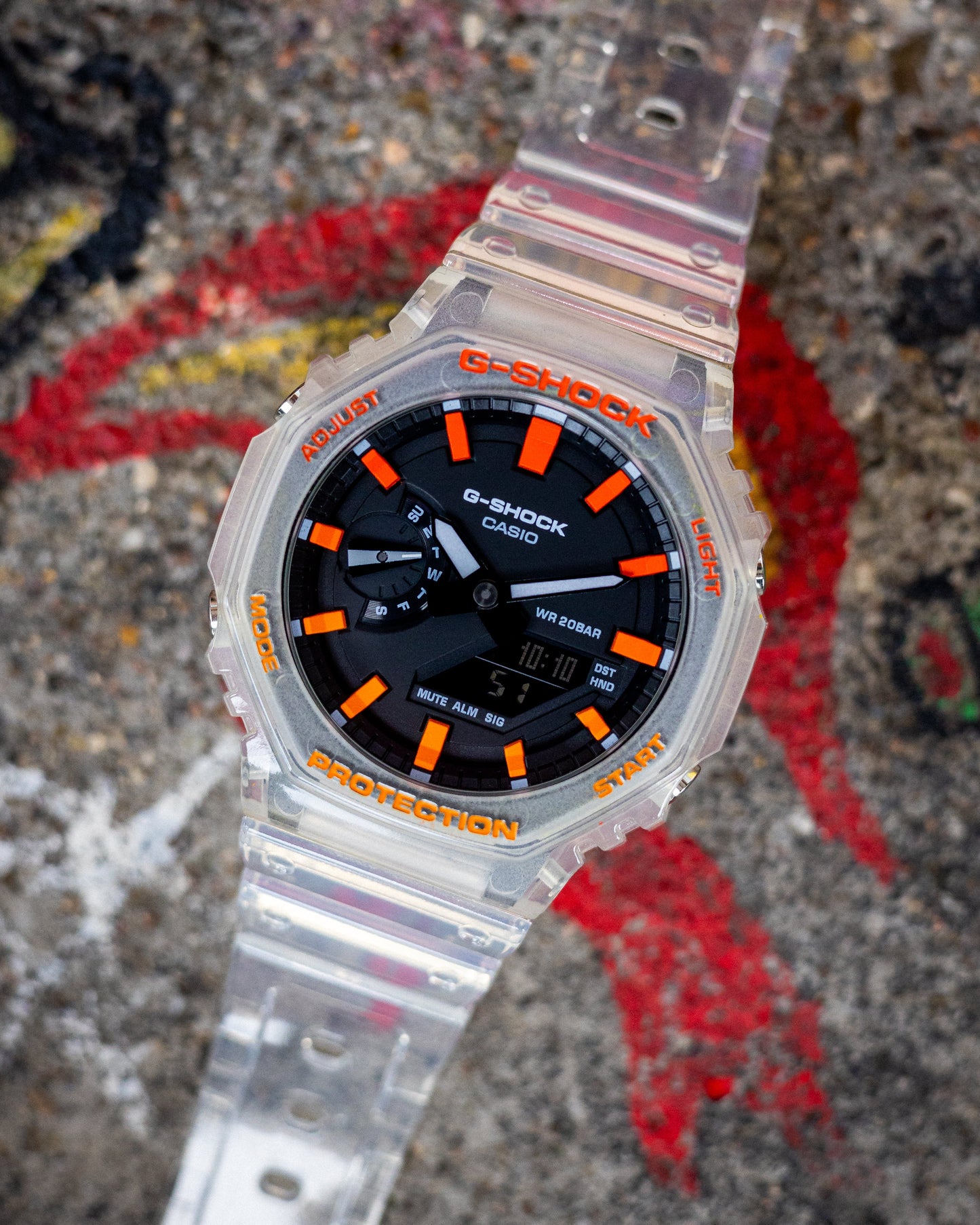 G-Shock CasiOak JellyFish Lava