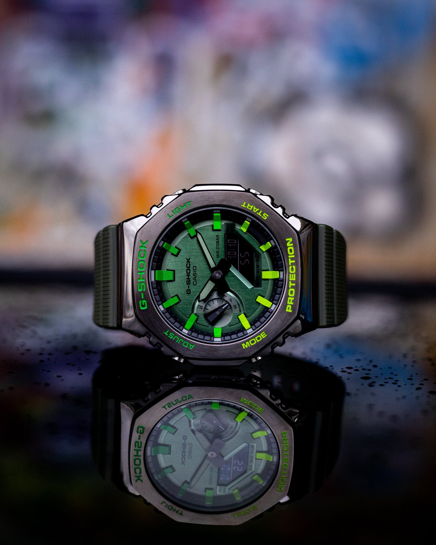 G-Shock CasiOak Metal Green Goblin