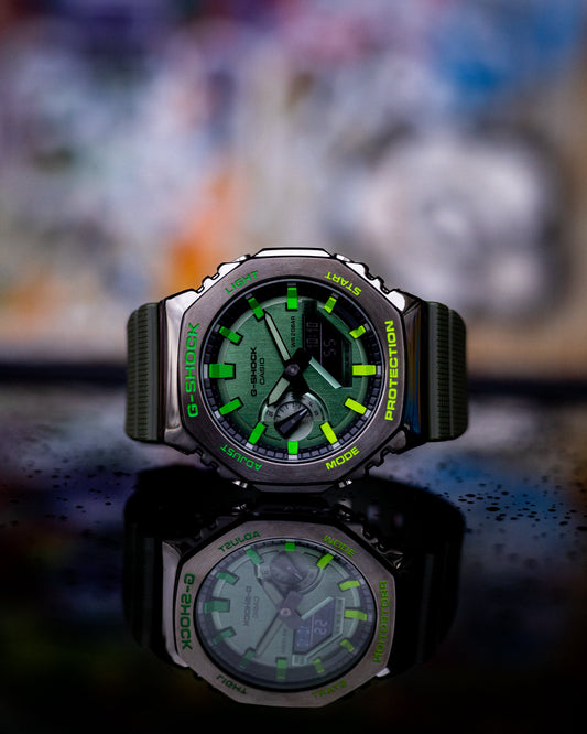 G-Shock CasiOak Metal Green Goblin