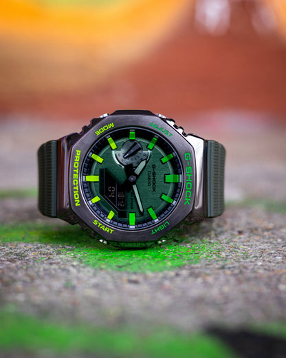 G-Shock CasiOak Metal Green Goblin
