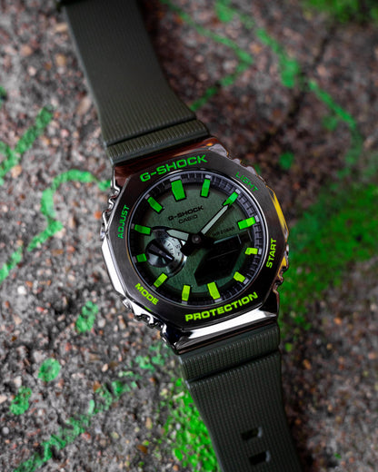 G-Shock CasiOak Metal Green Goblin