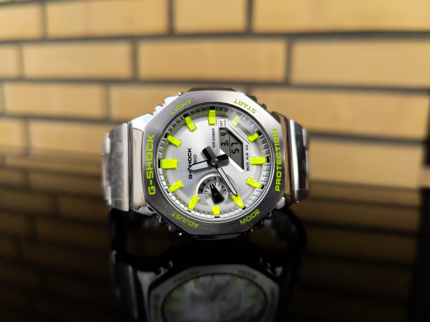 G-Shock CasiOak Steel Neon Ywllow | Limited to 10