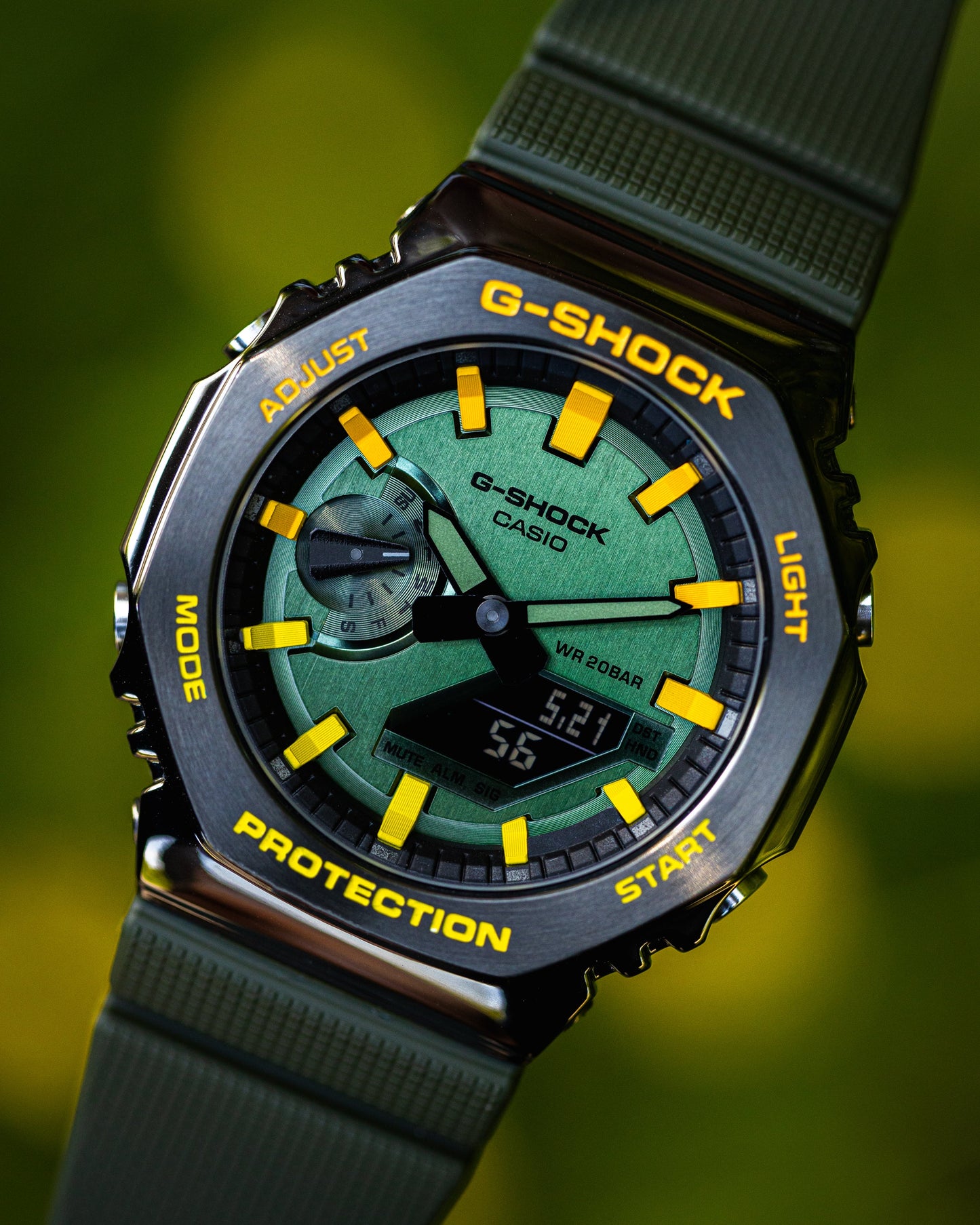 G-Shock CasiOak Metal Sunflower