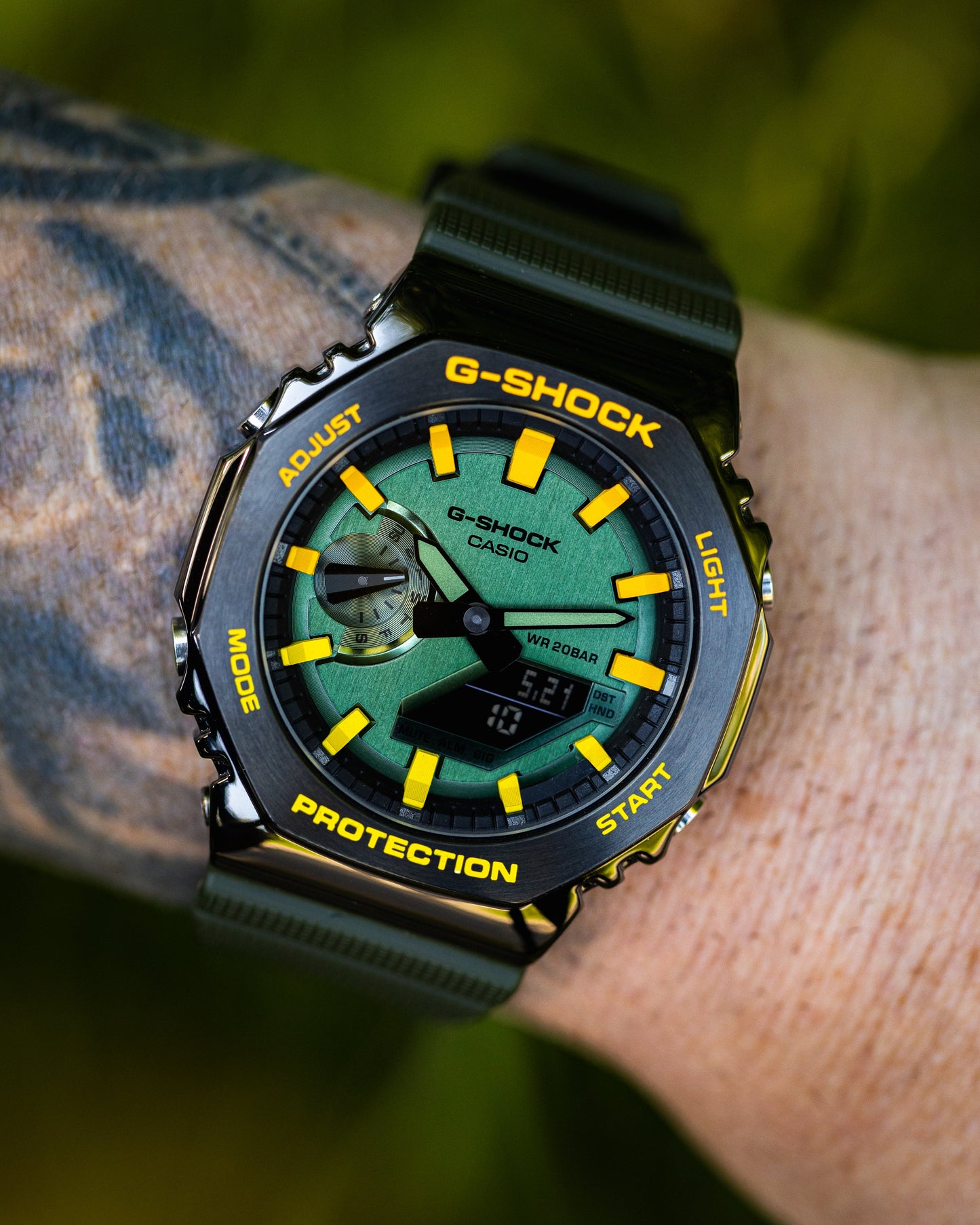 G-Shock CasiOak Metal Sunflower