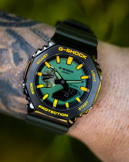 G-Shock CasiOak Metal Sunflower