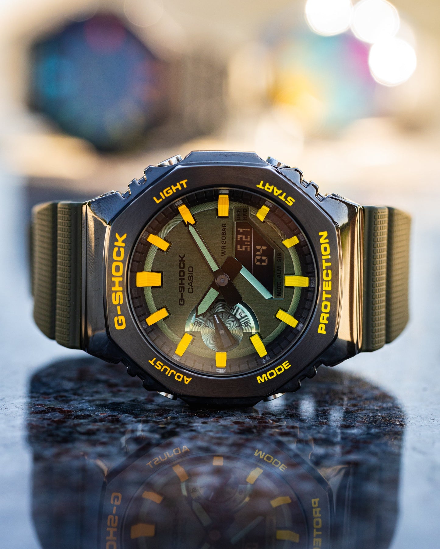 G-Shock CasiOak Metal Sunflower