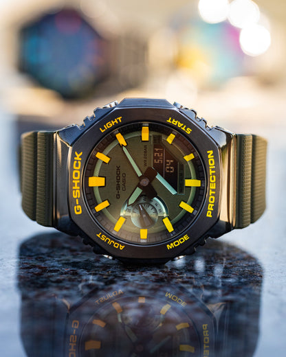 G-Shock CasiOak Metal Sunflower