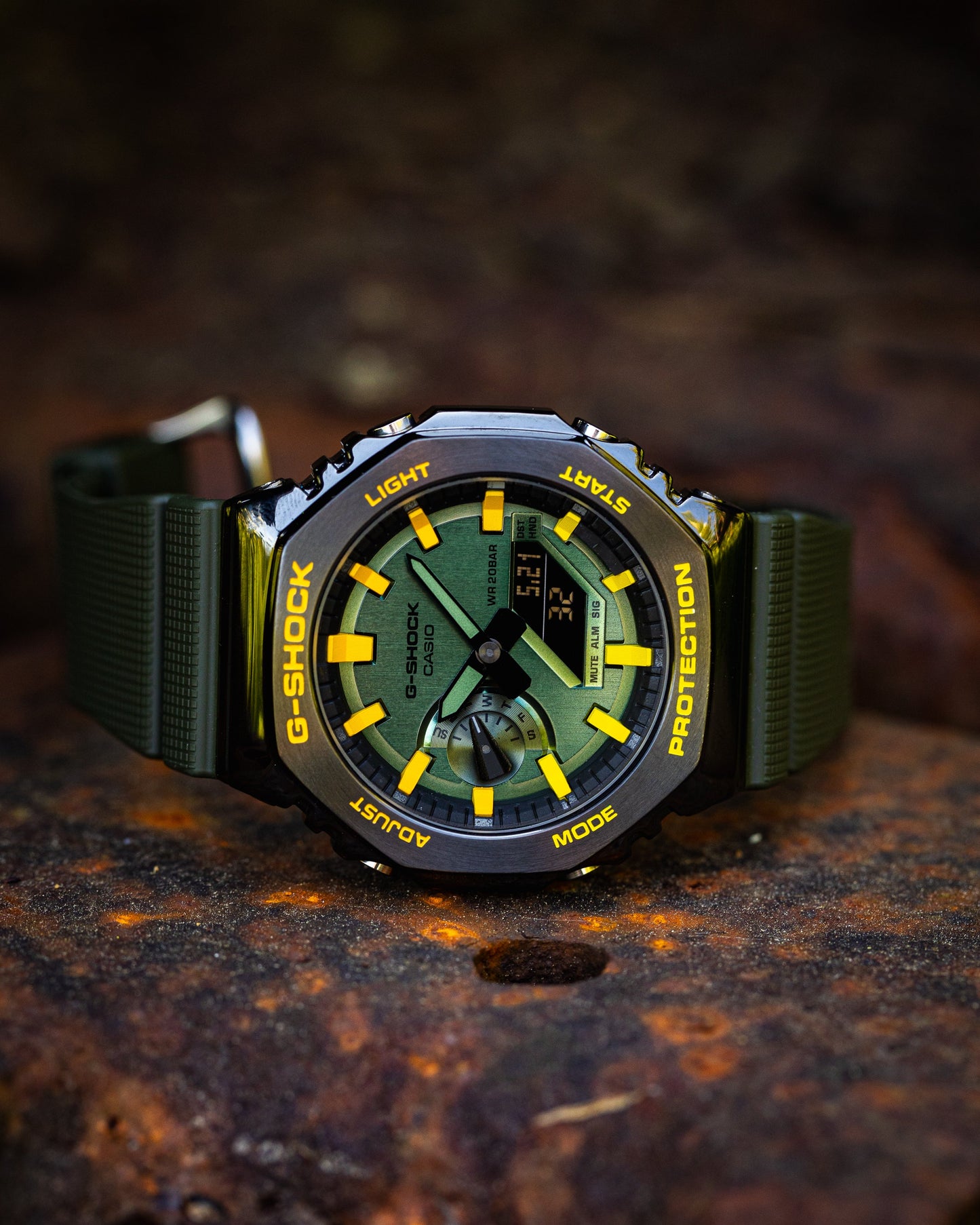 G-Shock CasiOak Metal Sunflower
