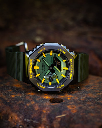 G-Shock CasiOak Metal Sunflower