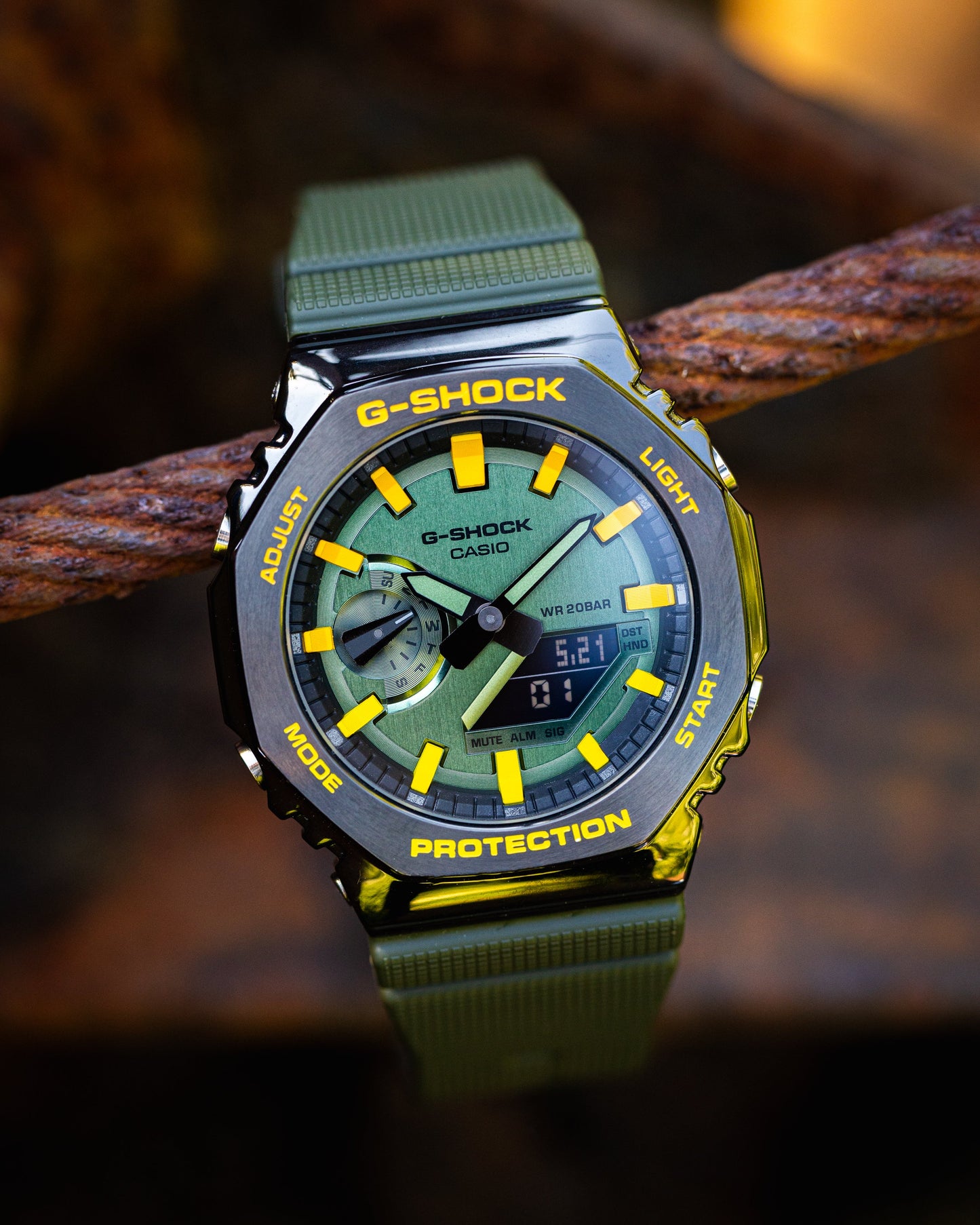 G-Shock CasiOak Metal Sunflower