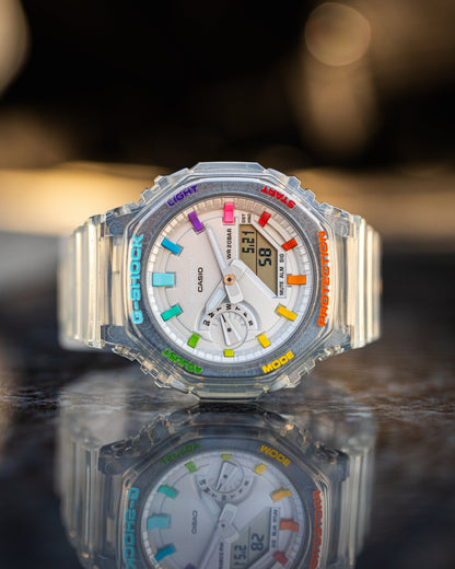 G-Shock CasiOak Mini JellyFish Rainbow