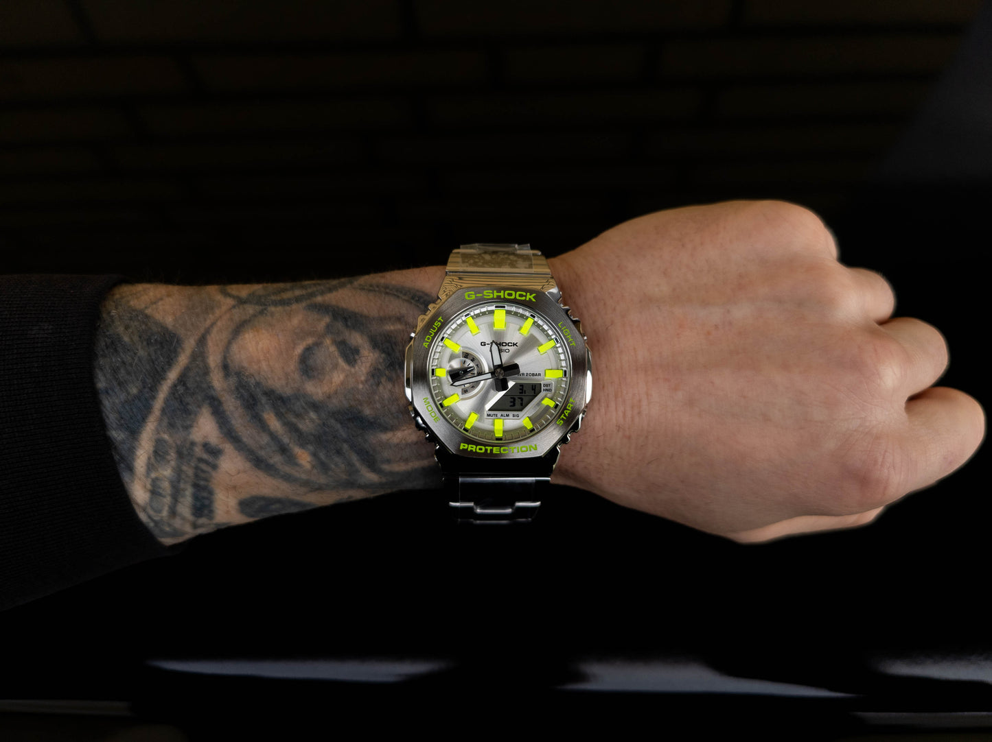 G-Shock CasiOak Steel Neon Ywllow | Limited to 10