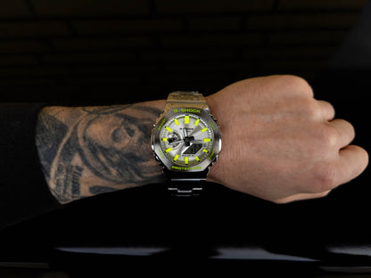 G-Shock CasiOak Steel Neon Ywllow | Limited to 10