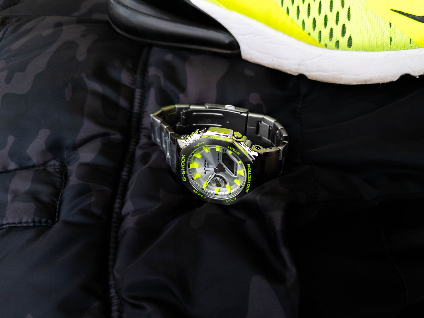 G-Shock CasiOak Steel Neon Ywllow | Limited to 10
