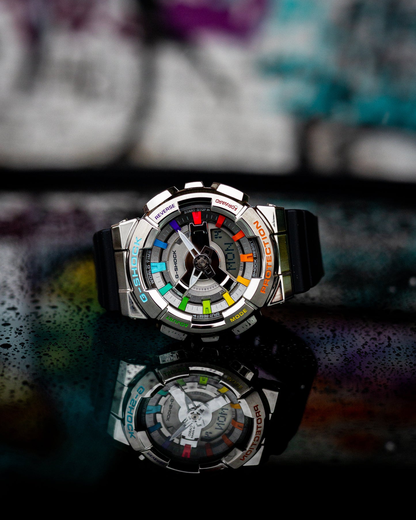 Casio G-Shock Metal Rainbow