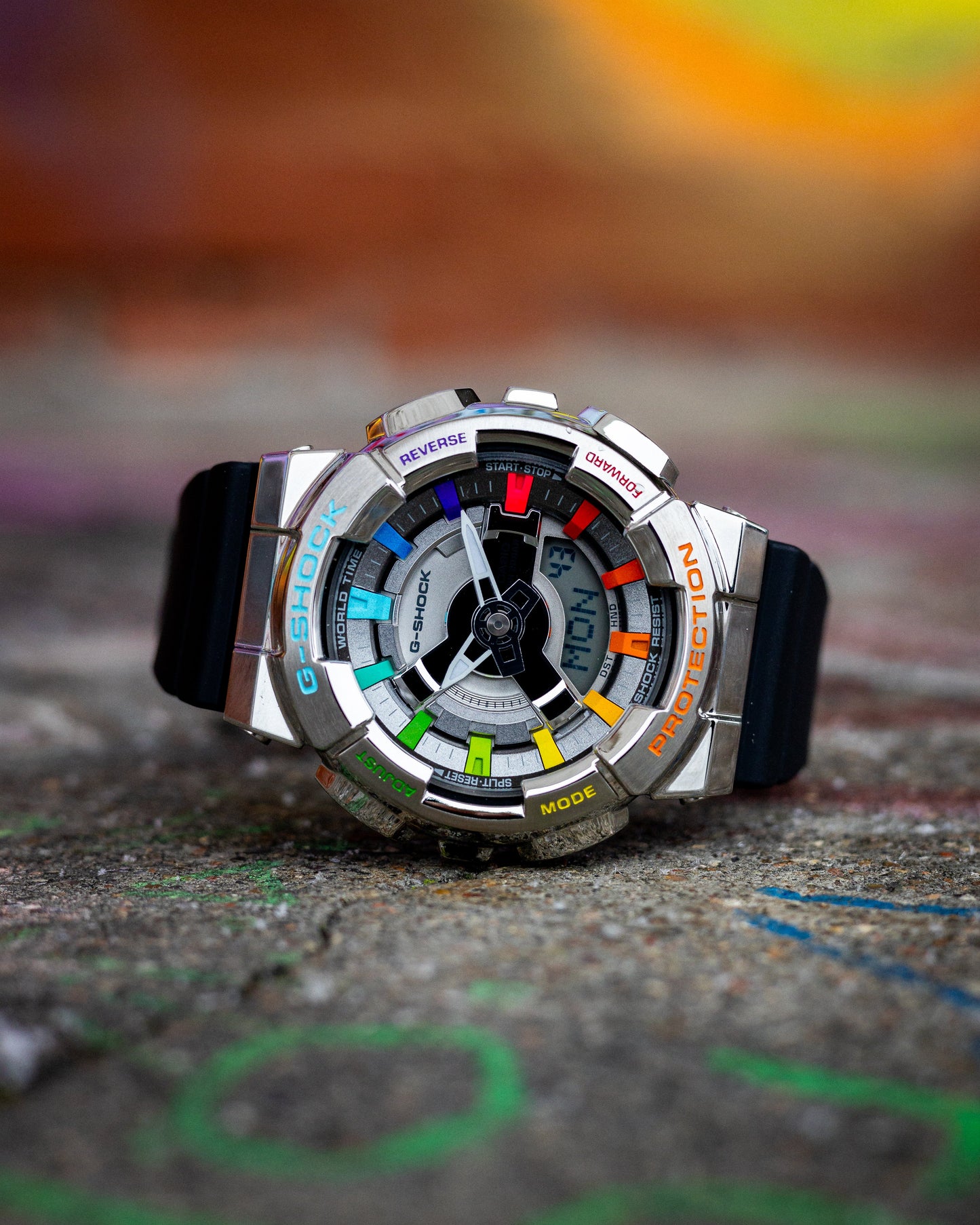 Casio G-Shock Metal Rainbow