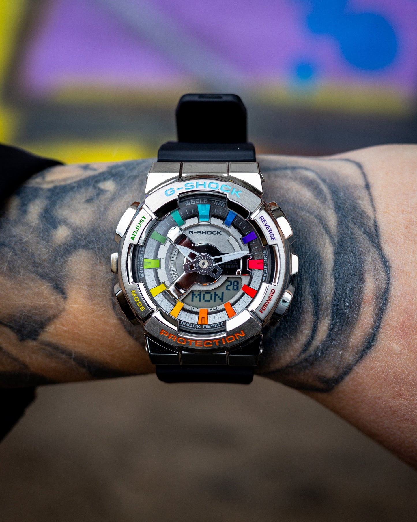 Casio G-Shock Metal Rainbow